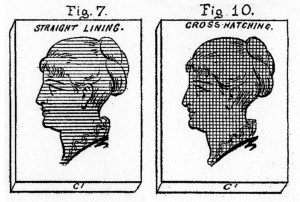 Cross hatching fig 7 & 10