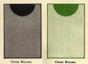 Transfer patterns black & green cross 72 dpi