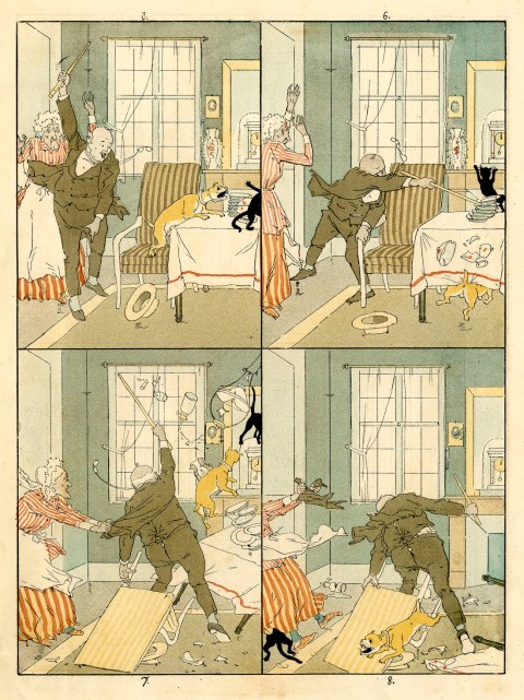 Chien et Chat panels 5_6_7_8