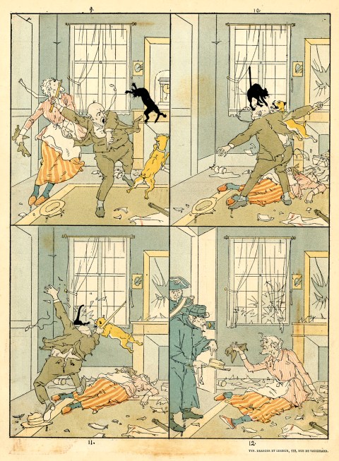Chien et Chat panels 9_10_11_12