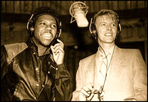 Nile Rogers with Bowie