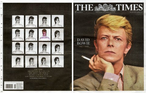 Times front and back