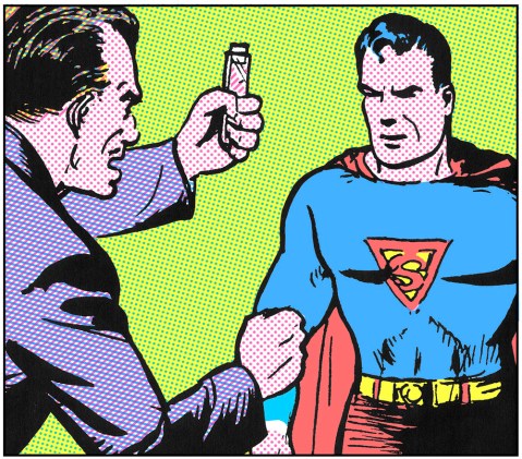 Superman craftint 3 colours